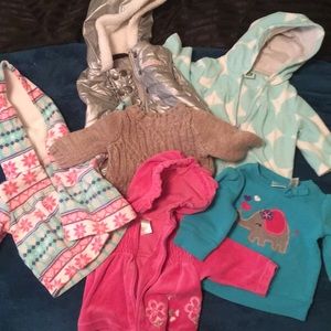 0-3 months Winter coat lot